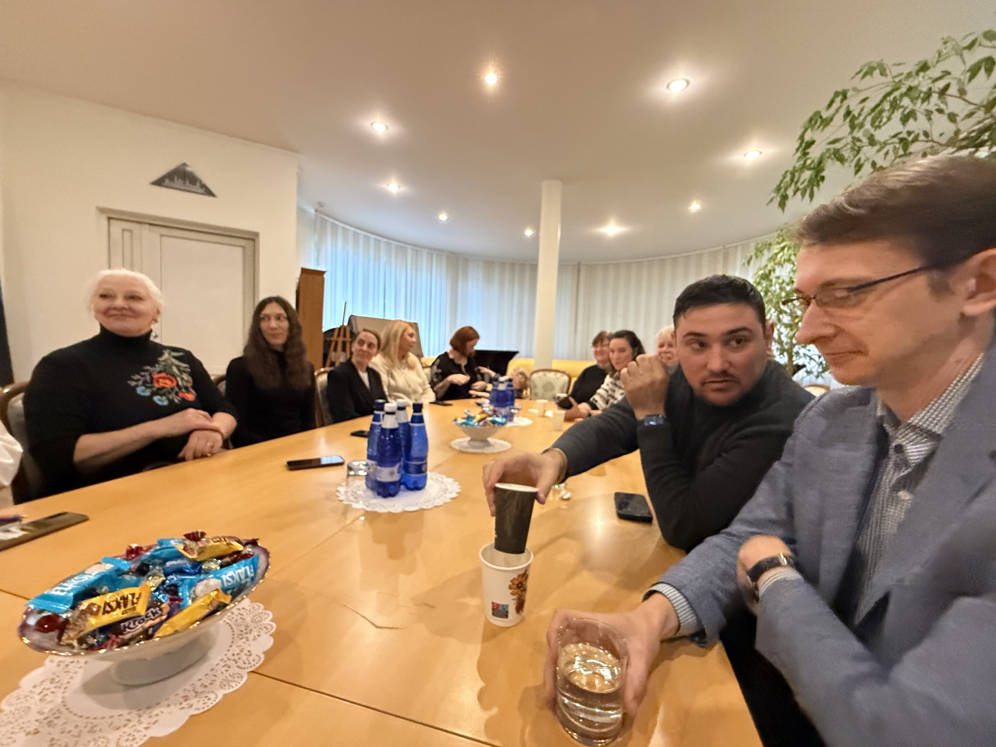Kohtumine minister Denõs Uljutiniga Ukraina saatkonnas Eestis, 17. oktoober 2026