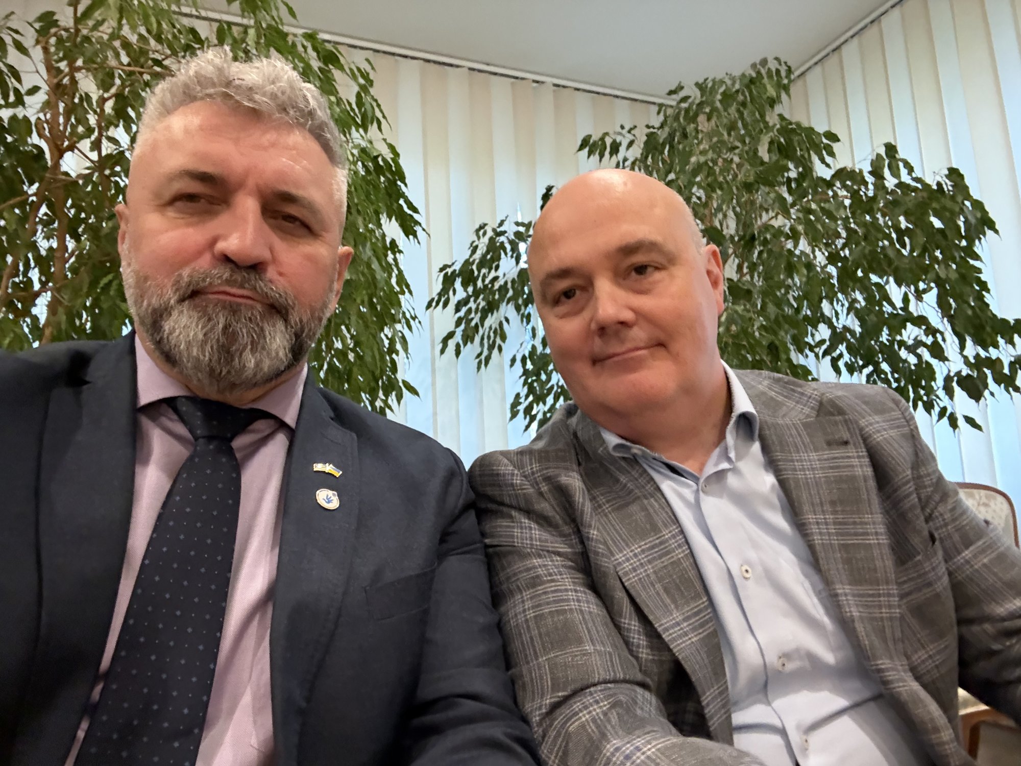 Kohtumine minister Denõs Uljutiniga Ukraina saatkonnas Eestis, 17. oktoober 2026