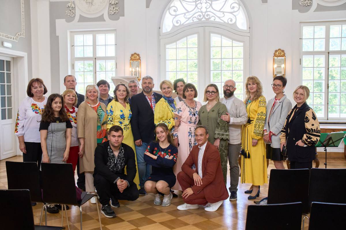 Ukraina Iseseisvuspäevale pühendatud fotonäituse avamine