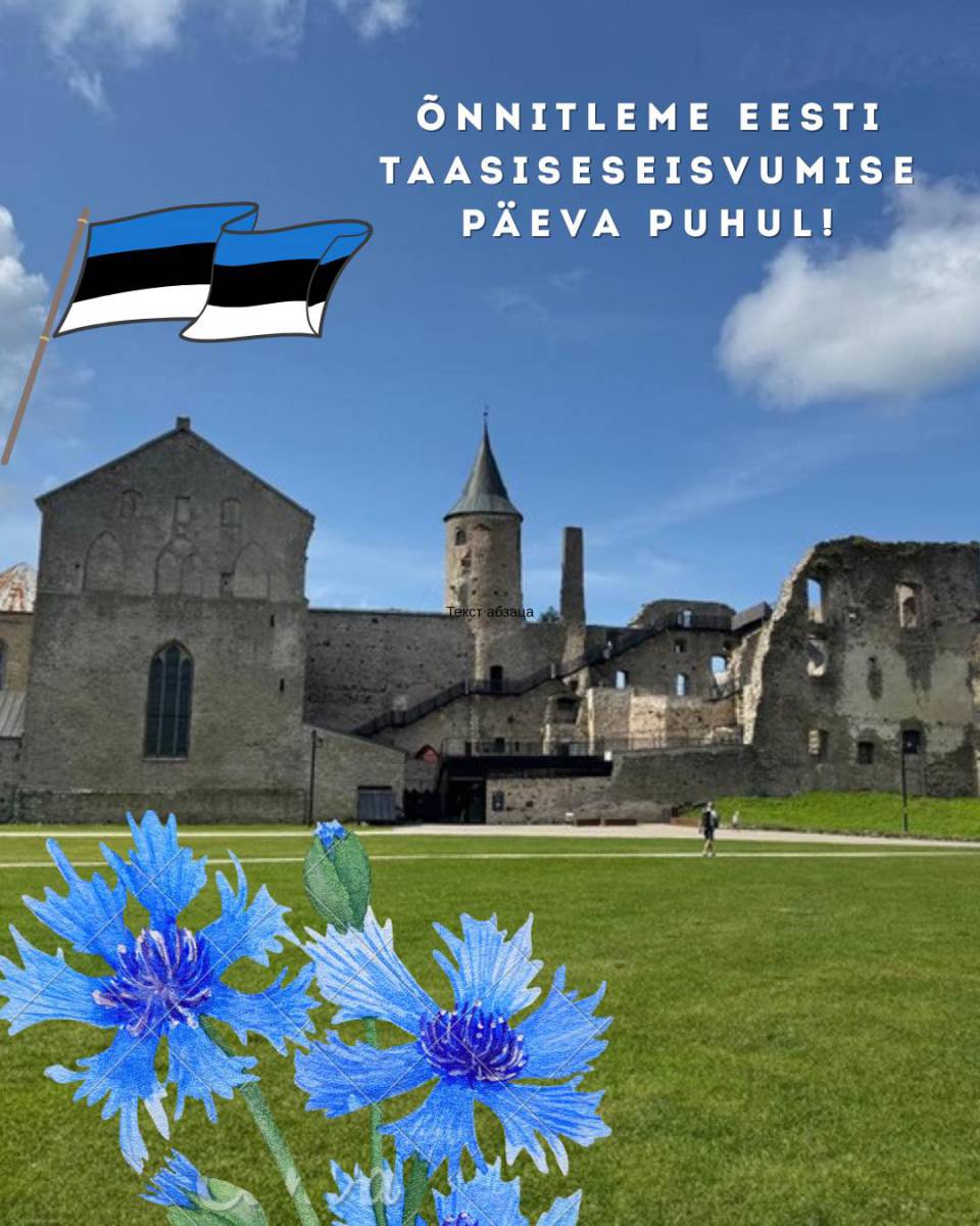 Eesti Vabariigi iseseisvuse taastamise 34. aastapäev