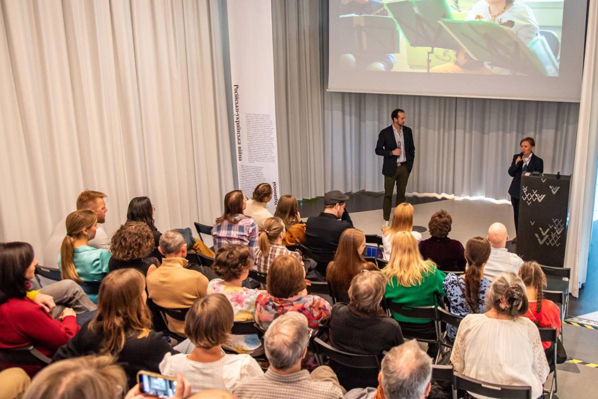 Відбулась презентація проєкту «Незламне самовираження: українські митці в Естонії»