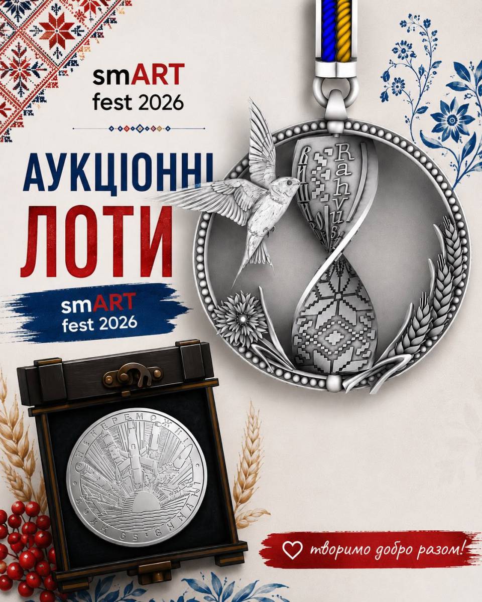 АУКЦІОННІ ЛОТИ smART fest 2026