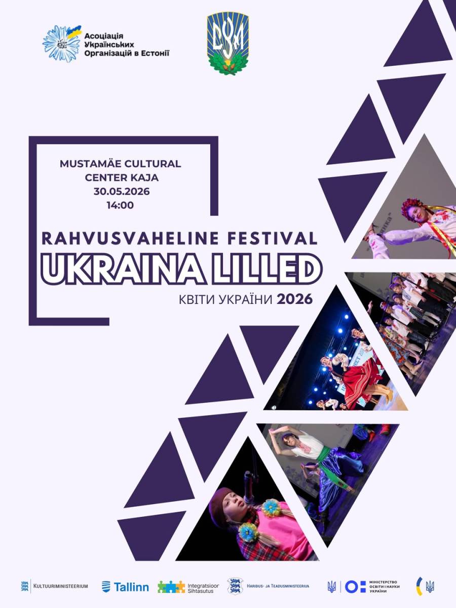 Tallinn hosts the international children's and youth arts festival "Flowers of Ukraine 2026"