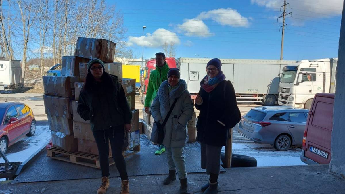 Täname GOODS RECYCLING-ut: humanitaarabi jõudis Sumõsse ja Poltaava oblastisse