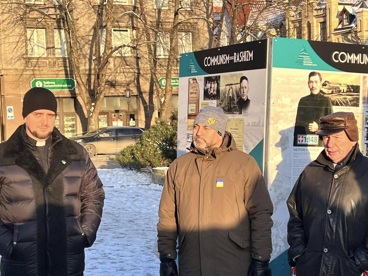 Exhibition "Communism = Rashism" opens in Tallinn