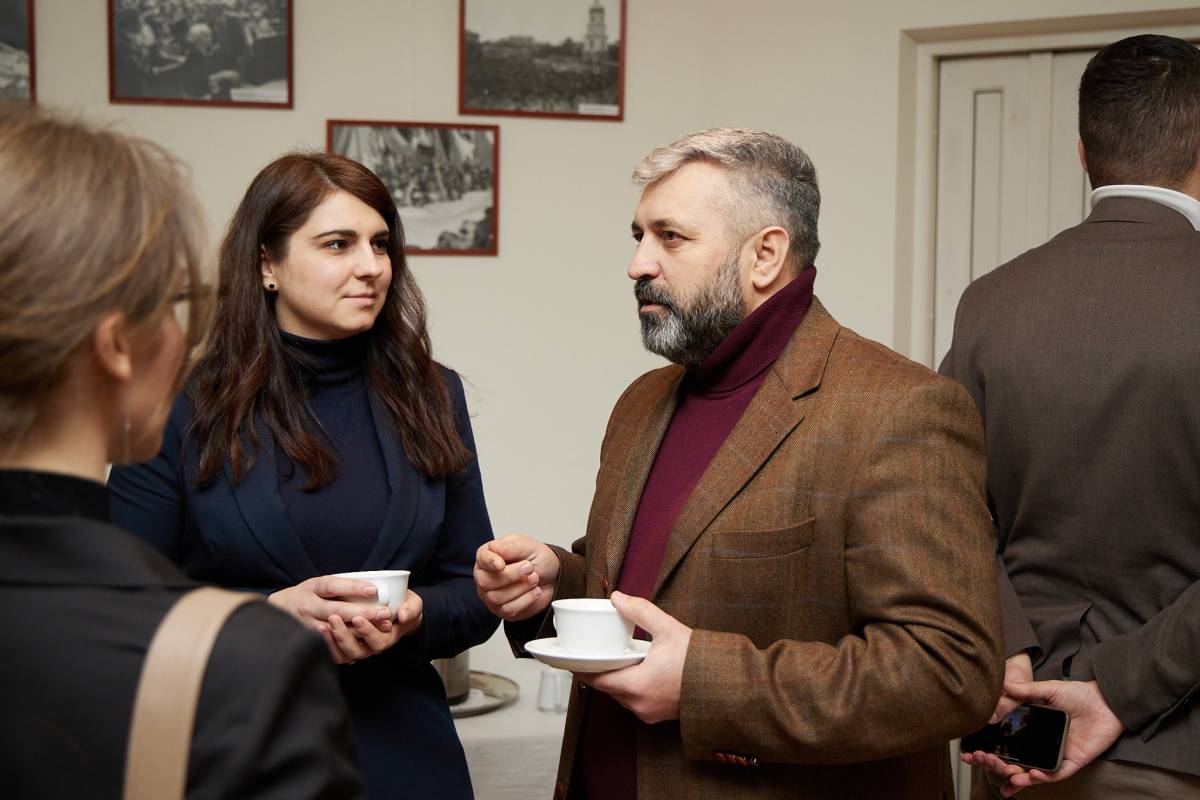 Kohtumine Ülemraada delegatsiooniga Ukraina saatkonnas