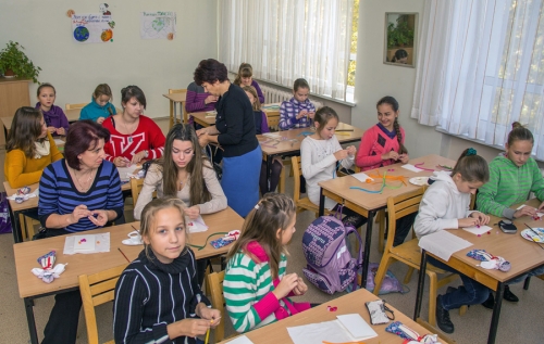 В гімназії Мустйие пройшов День української культури